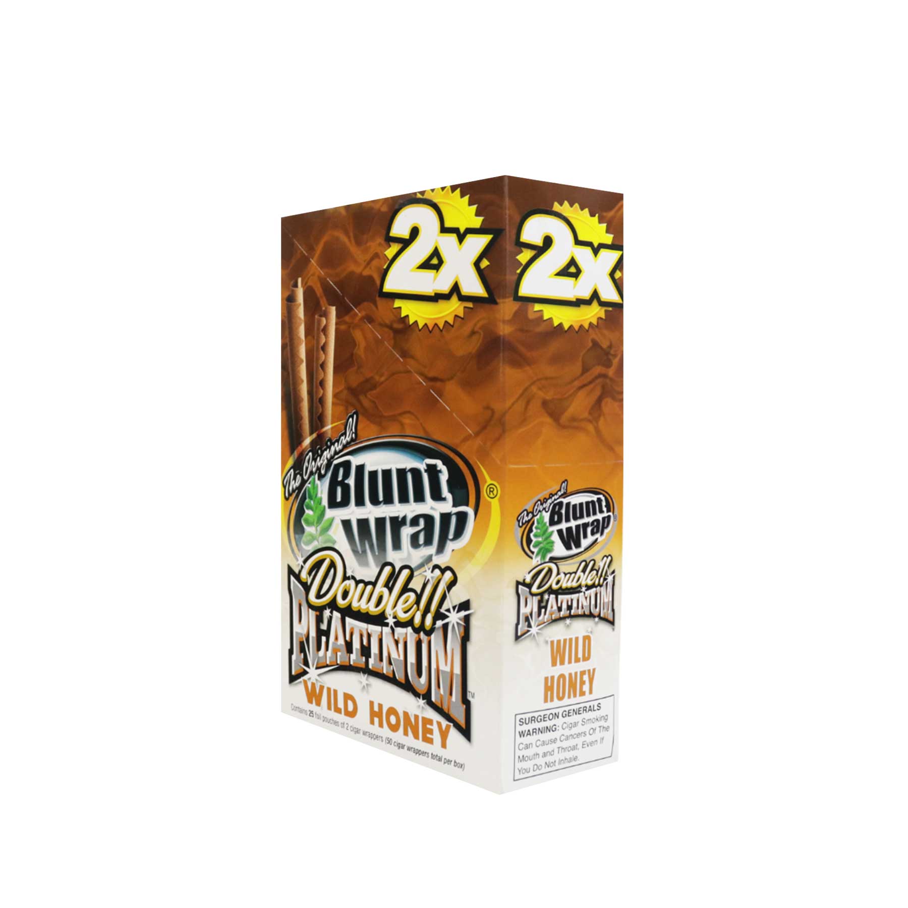Blunt Wrap Platinum Wild Honey Display 25 unidades