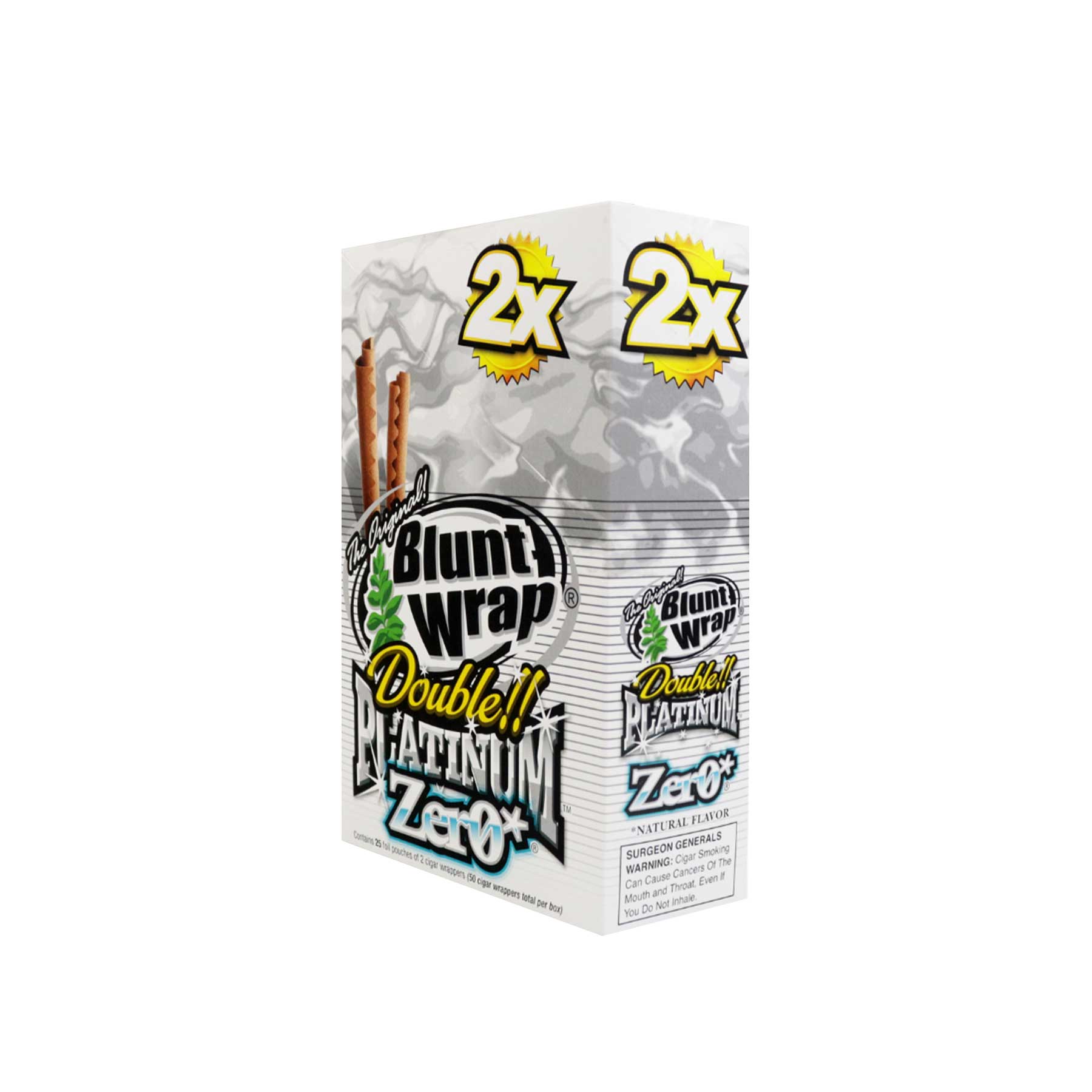 Blunt Wrap Platinum Zero Display 25 unidades
