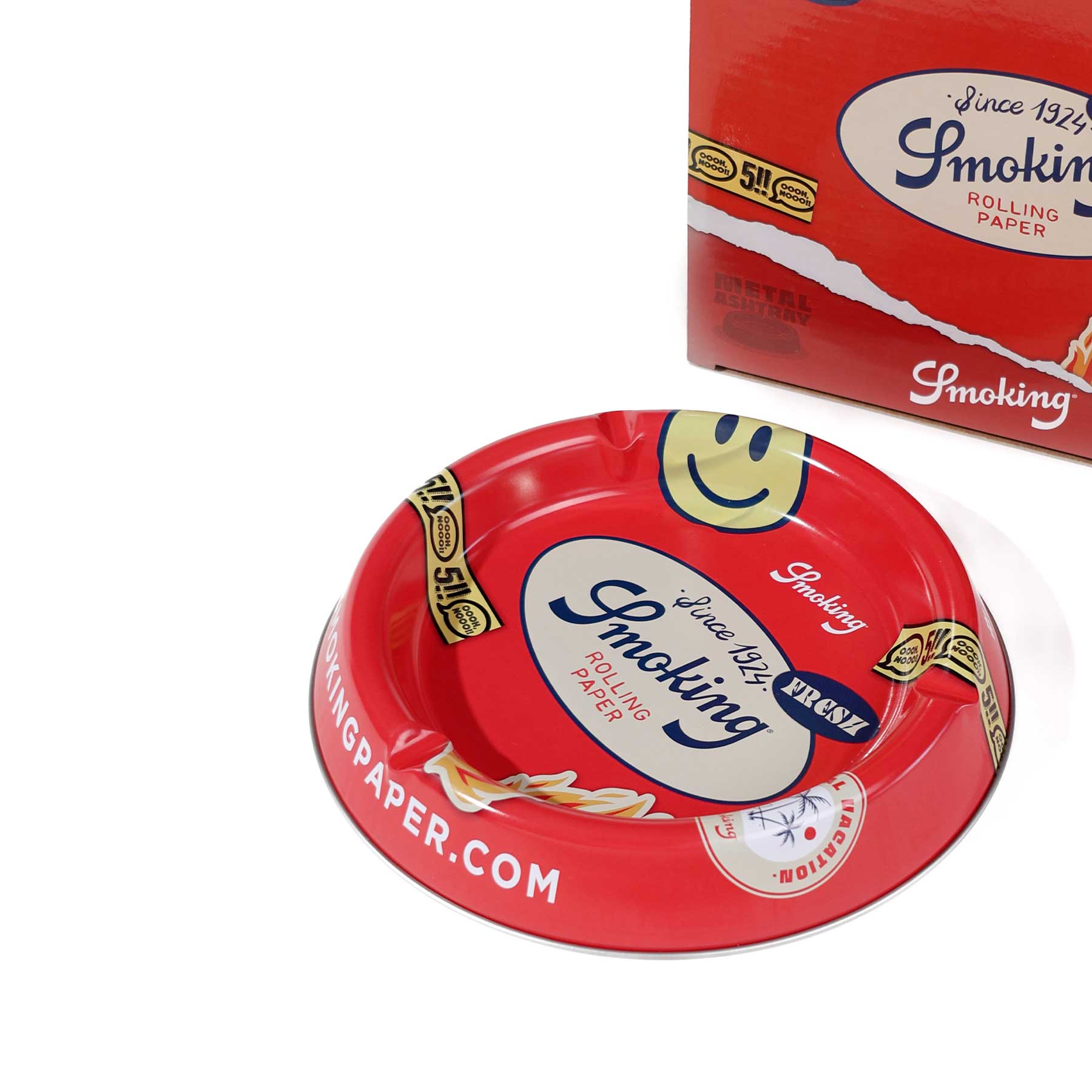 Cenicero Metal Smoking® Labels