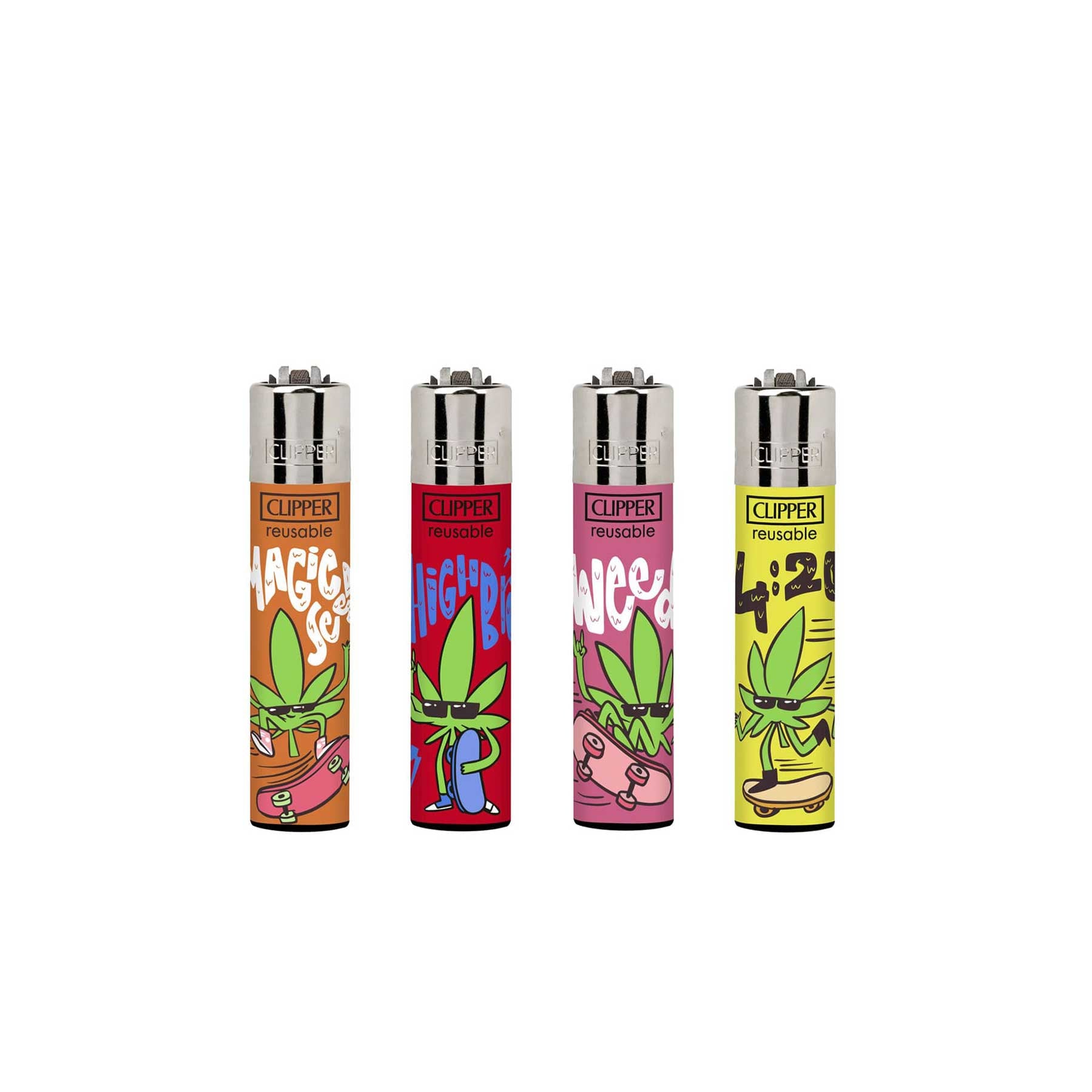 Encendedor Clipper Weed Bros Display