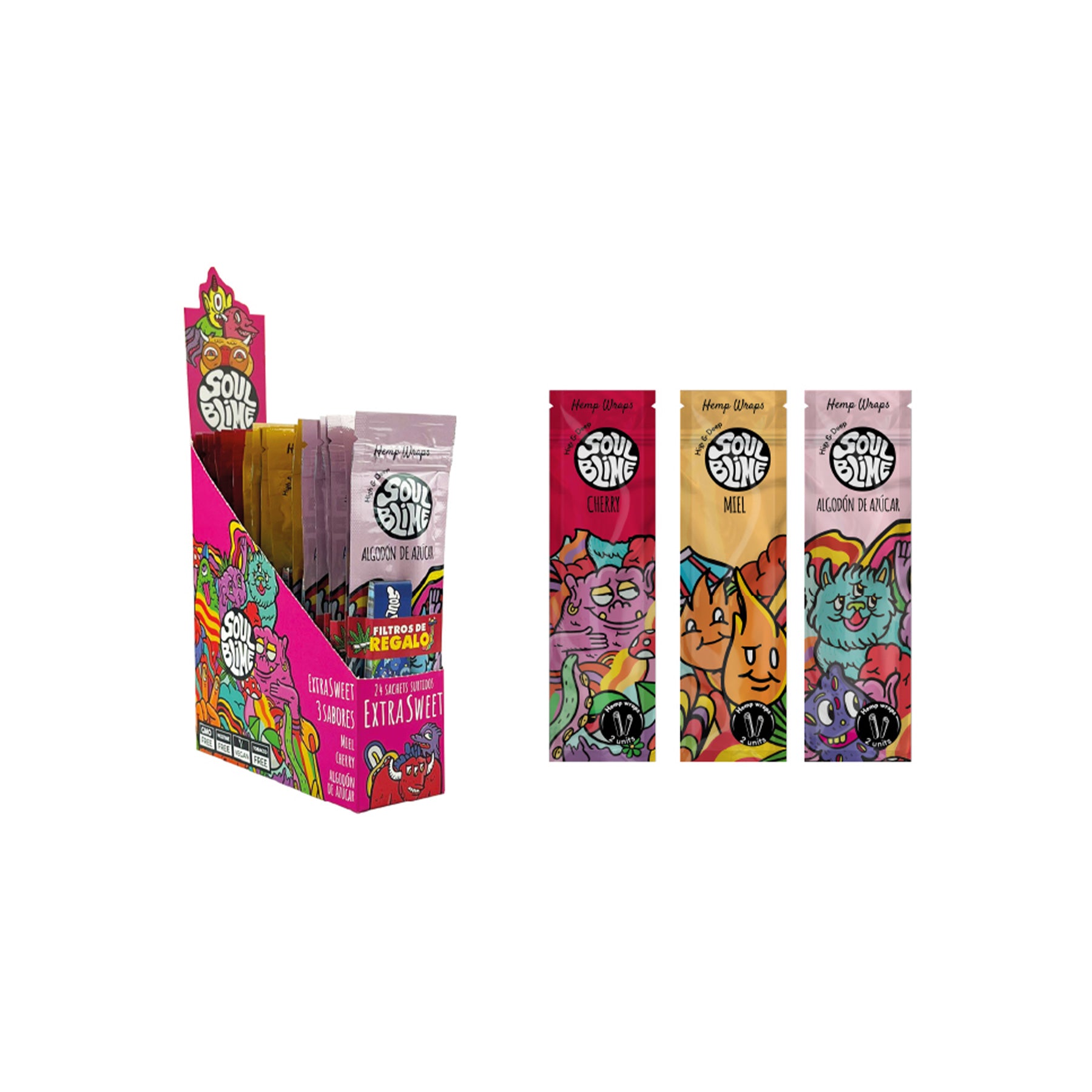 Blunt Soulblime Display 24 unidades Variedades