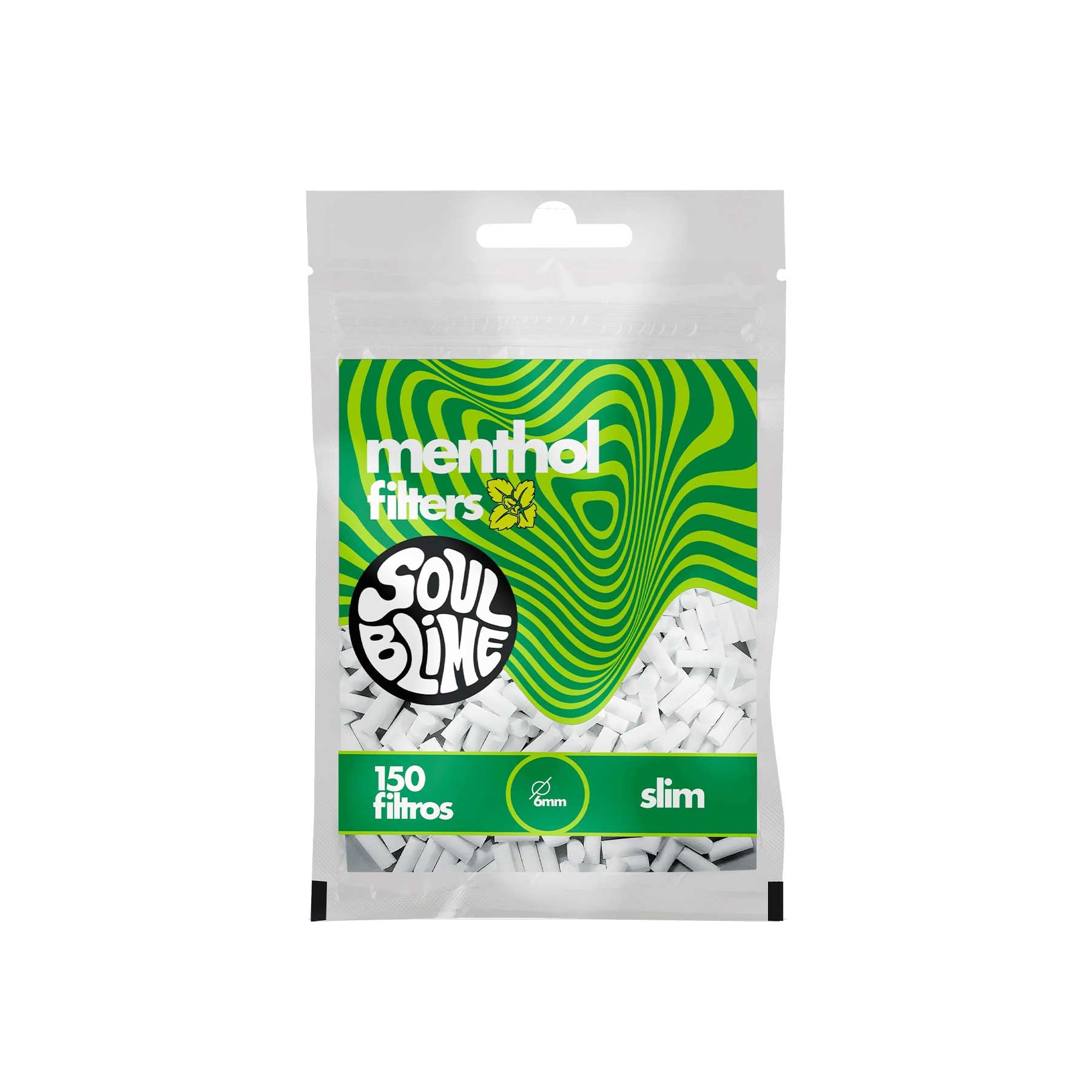 Filtros Soulblime Menthol x 150 Display
