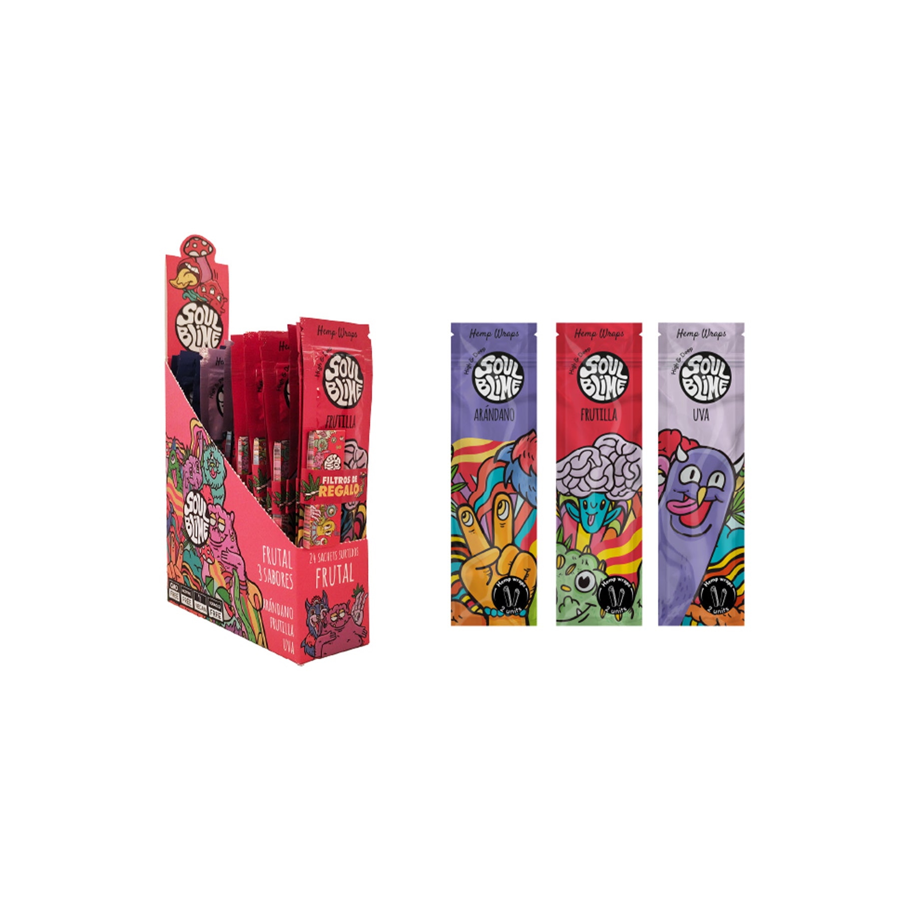 Blunt Soulblime Display 24 unidades Variedades