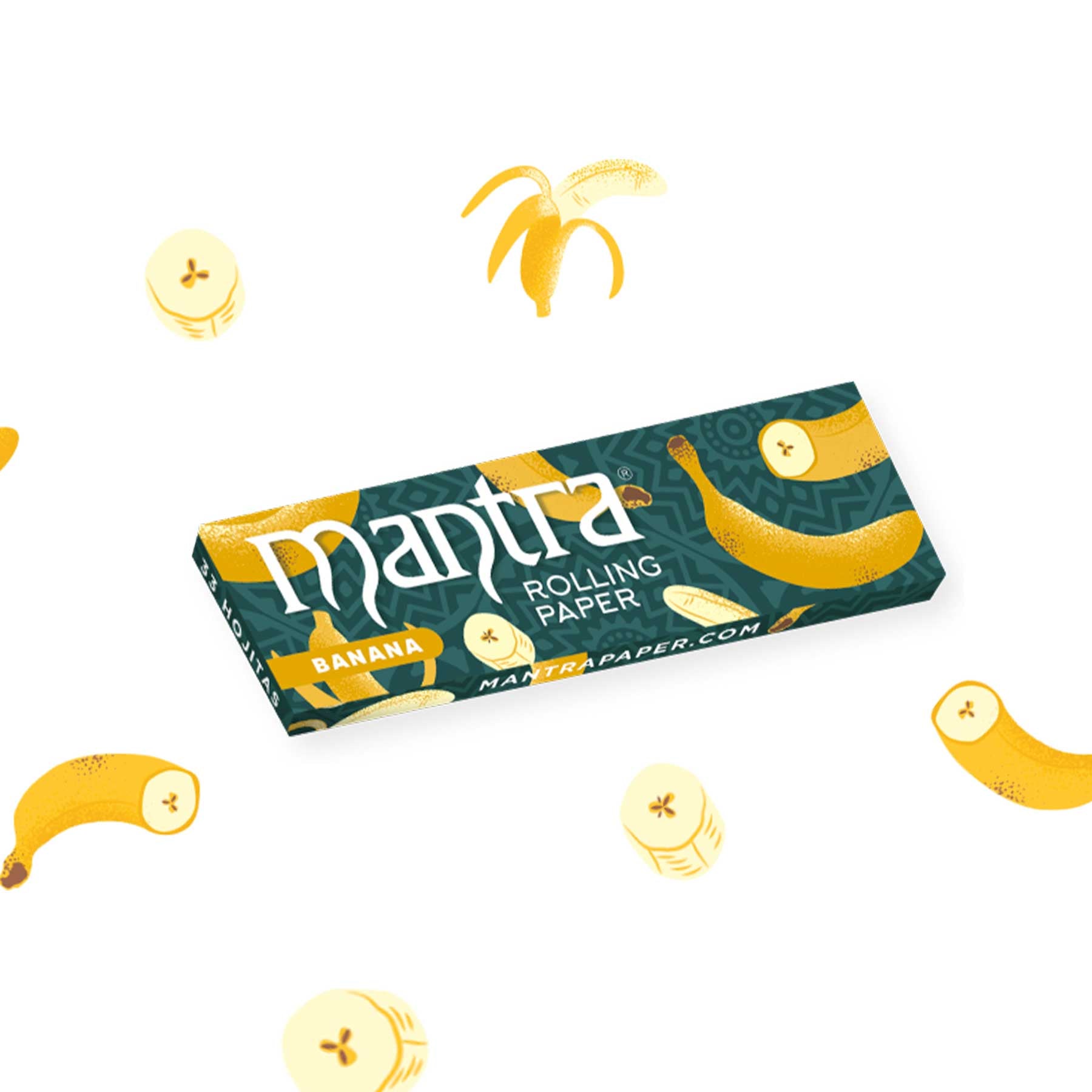 Papelillo Mantra Sabor Banana Display