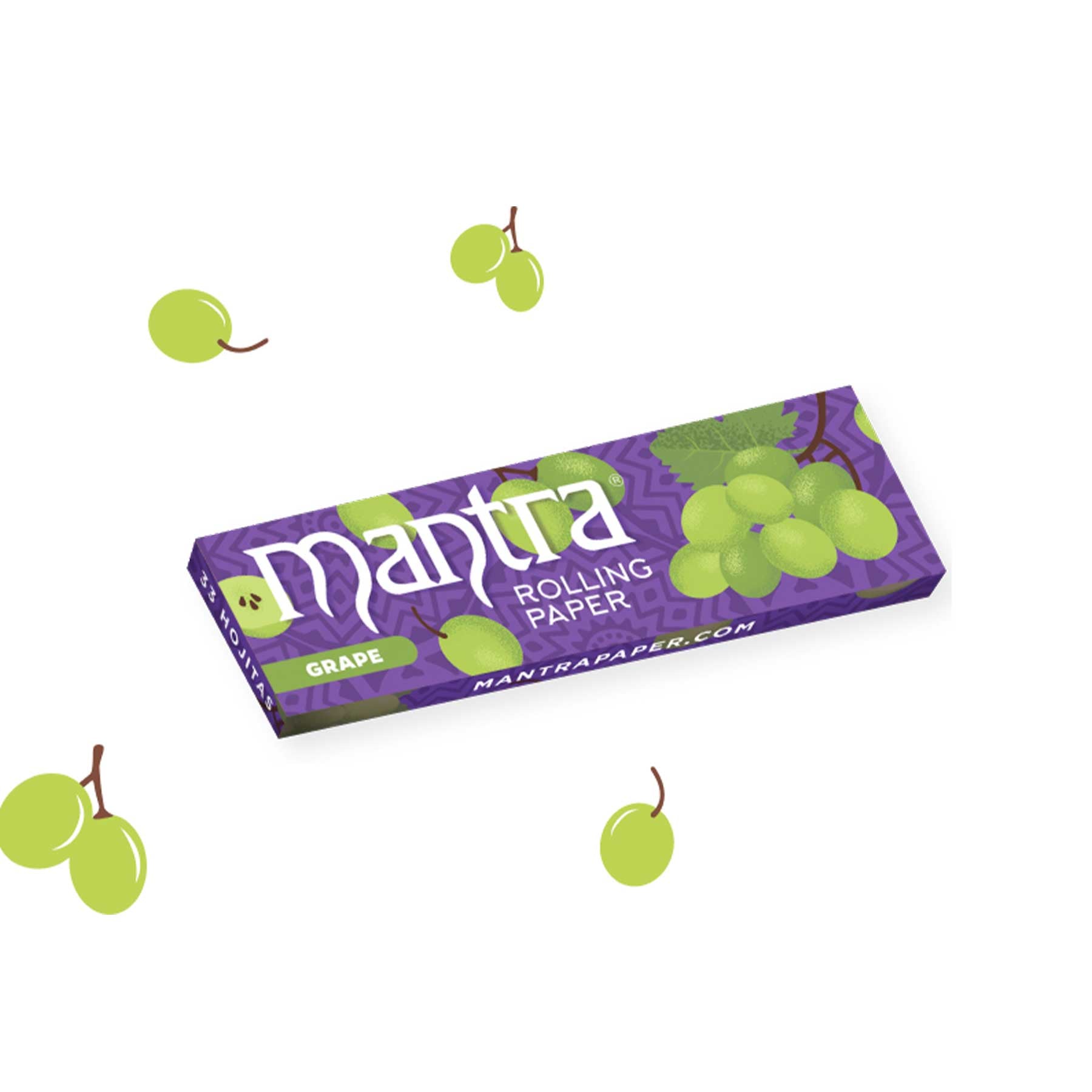 Papelillo Mantra Sabor Uva Display