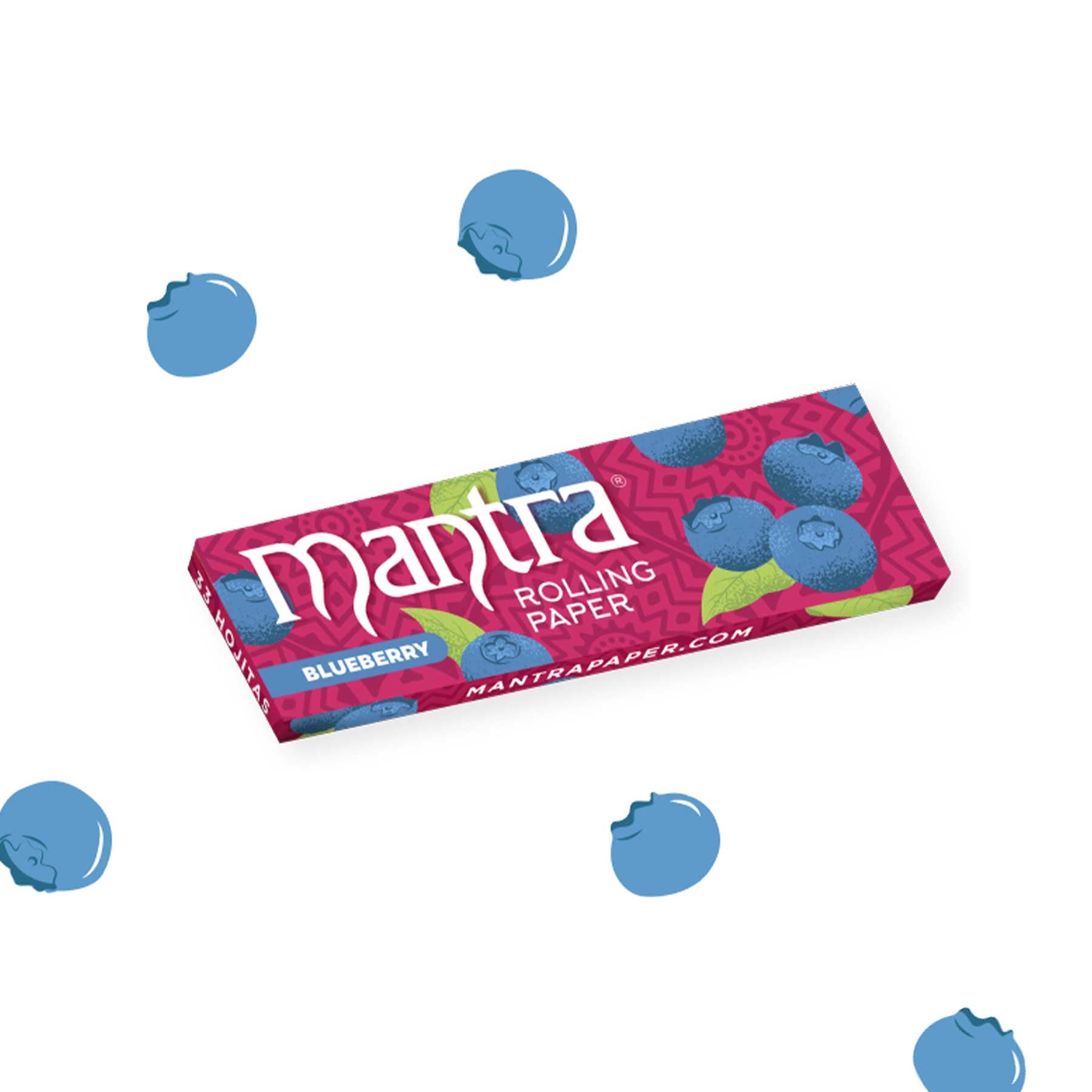 Papelillo Mantra Sabor Arándano Display