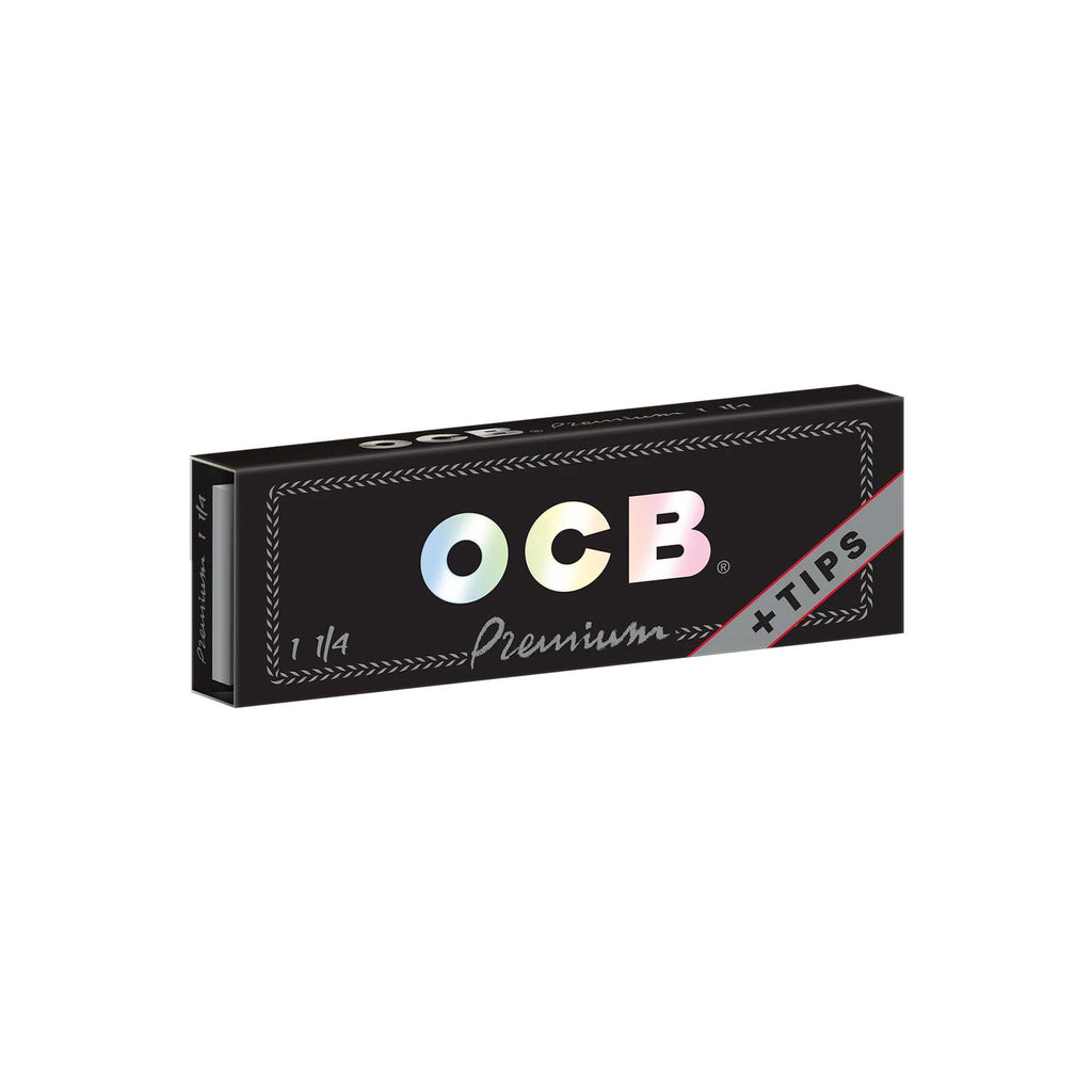 Papelillos OCB Premium 1 1/4 + Tips Display