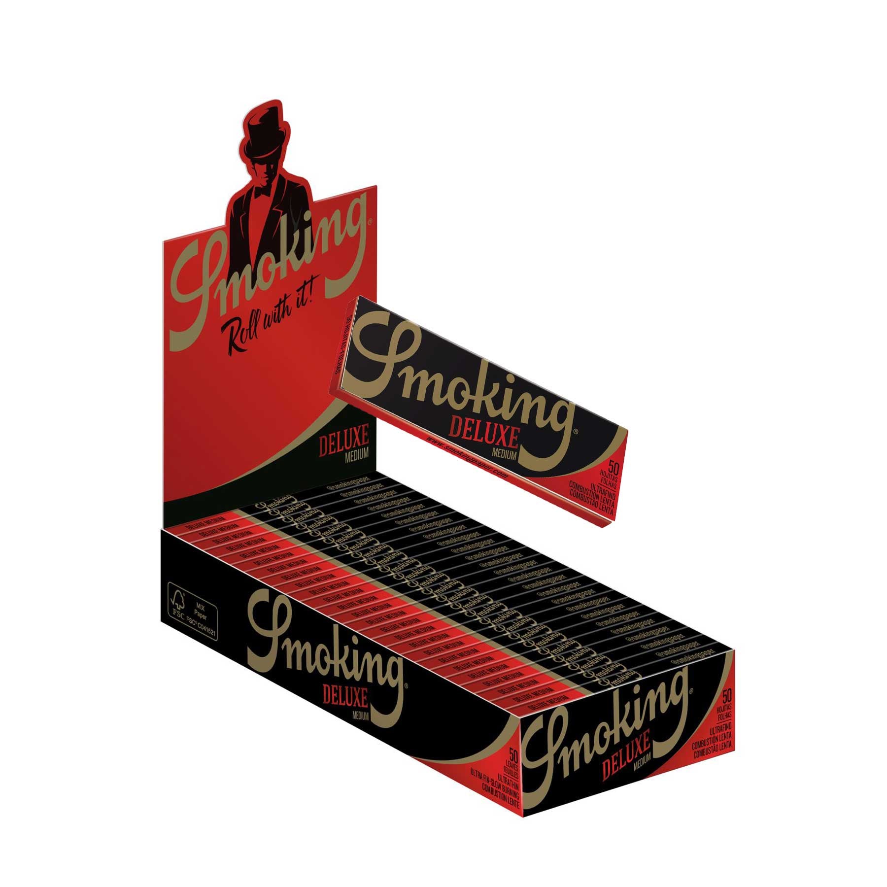 Papelillo Smoking Deluxe 1 1/4 Display