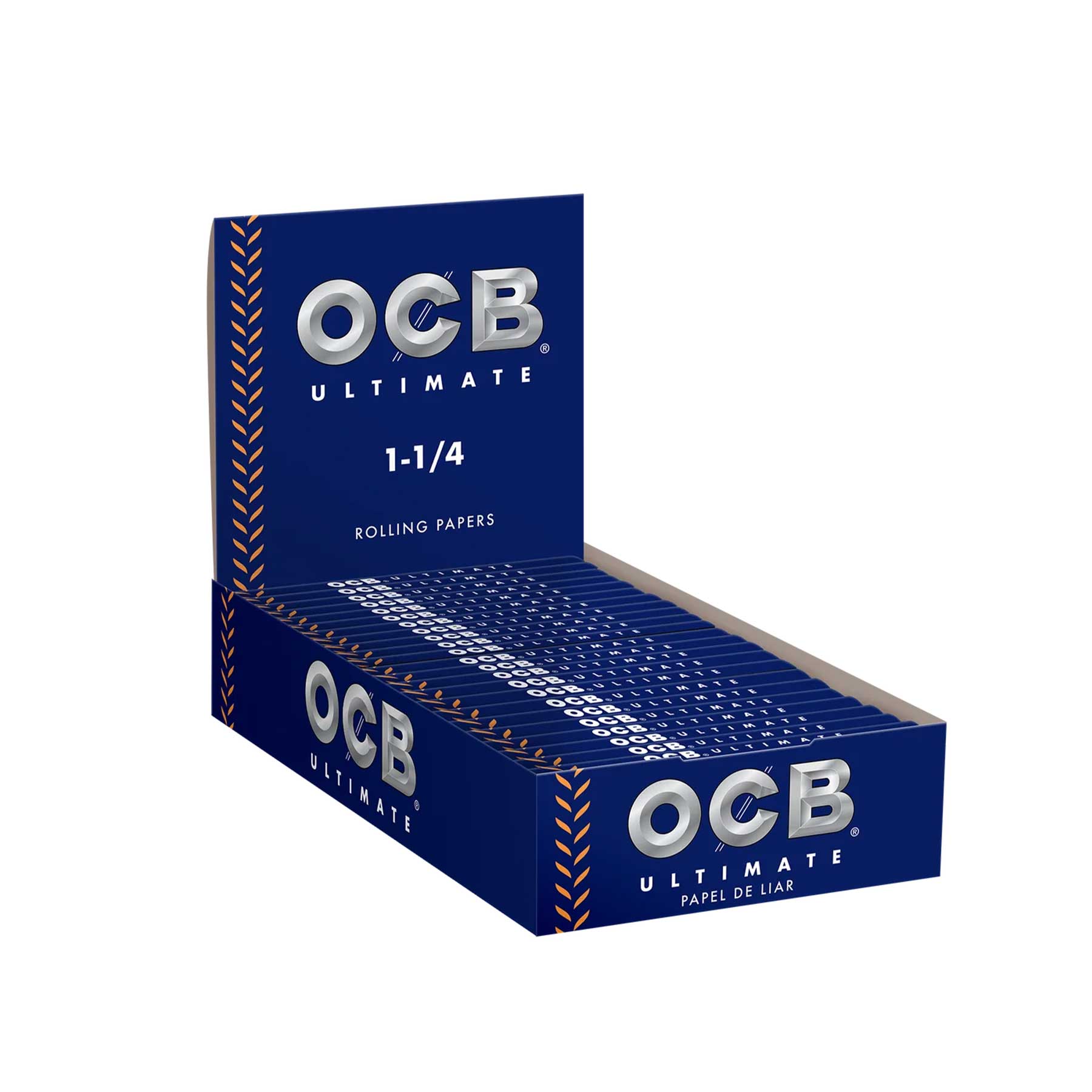 Papelillos OCB Ultimate 1 1/4 Display