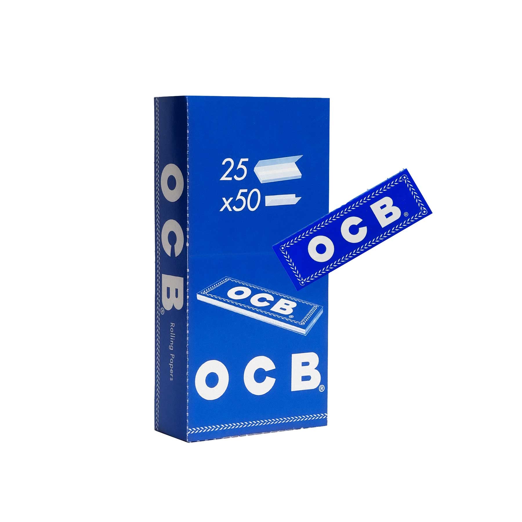 Papelillos OCB Azul N°1 Display