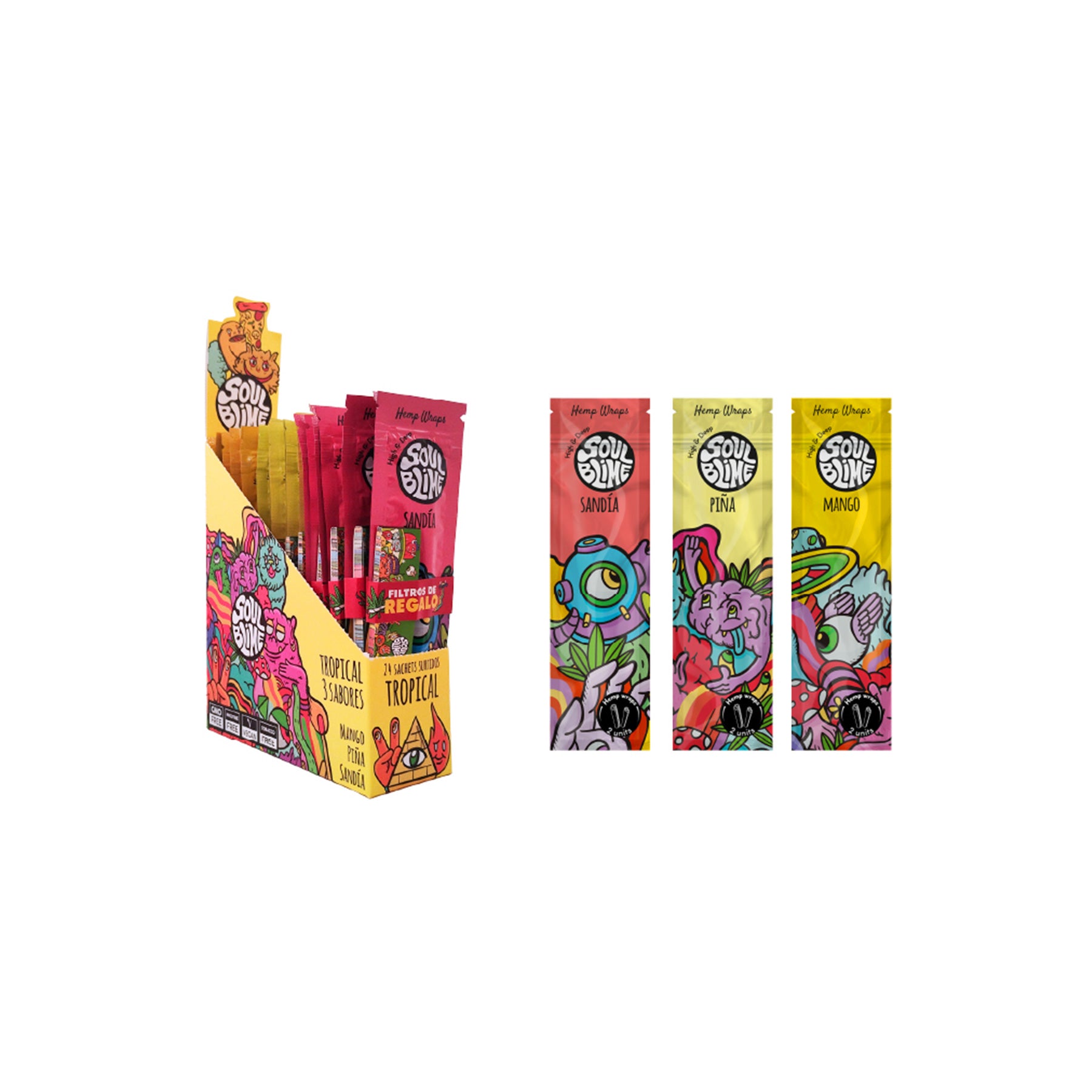 Blunt Soulblime Display 24 unidades Variedades