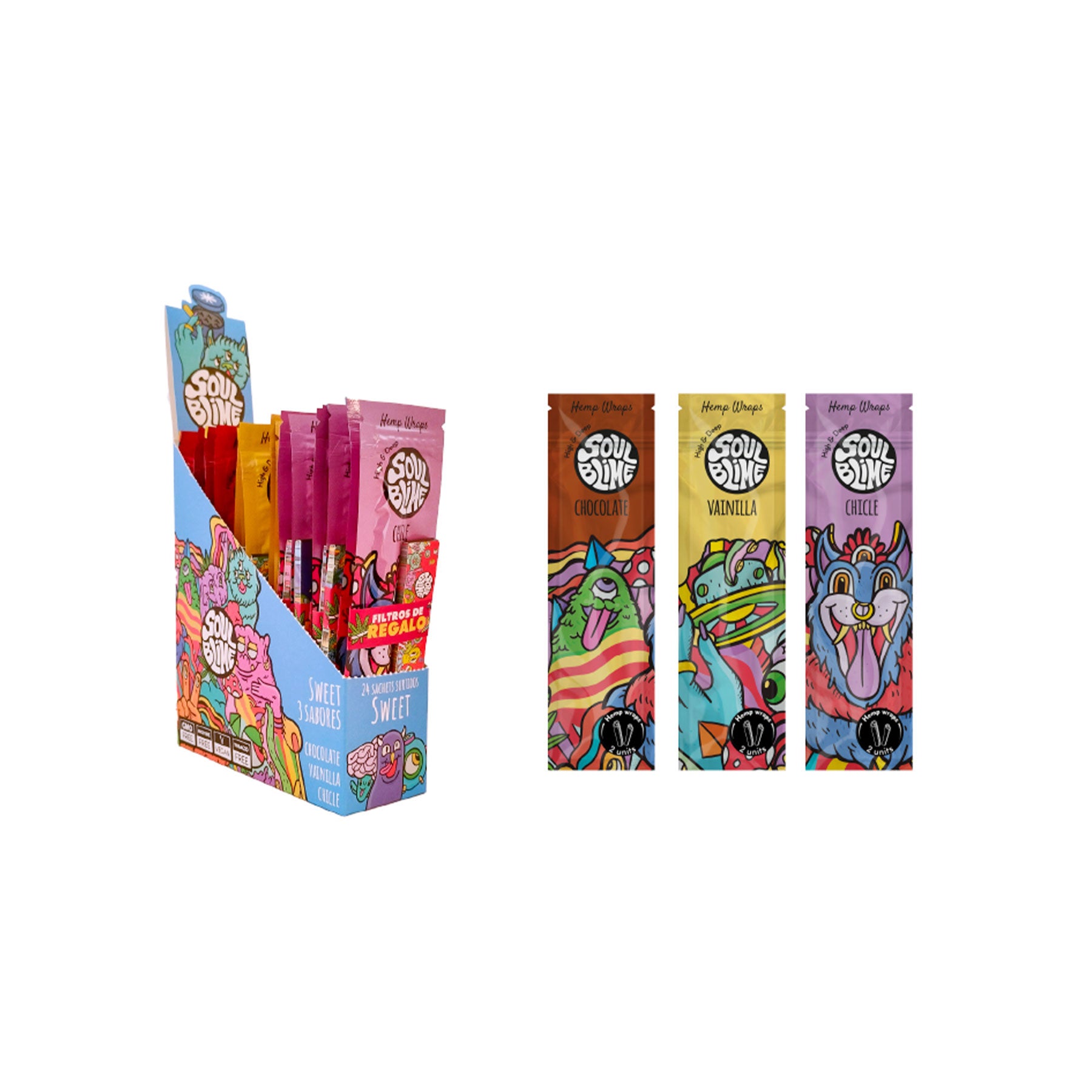 Blunt Soulblime Display 24 unidades Sweet
